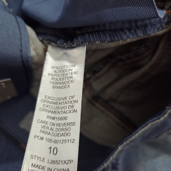 NWT Wit & Wisdom Sam Jeans High Rise Wide Leg Ab Solution Democracy Size 10 - Picture 11 of 13